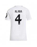 Real Madrid David Alaba #4 Kotipaita Naisten 2024-25 Lyhythihainen